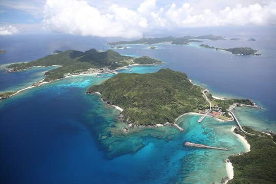慶良間諸島の座間味島