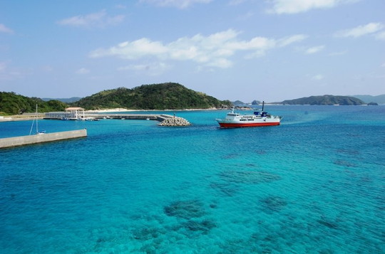 慶良間諸島の阿嘉島